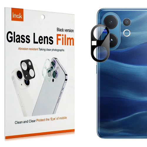 IMAK For vivo V60 5G Camera Lens Protector Tempered Glass HD Clear Lens Film (Black Version) - 1