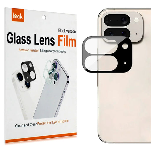 IMAK For Google Pixel 10 Pro Fold Camera Lens Protector Tempered Glass HD Clear Lens Film (Black Version) - 1