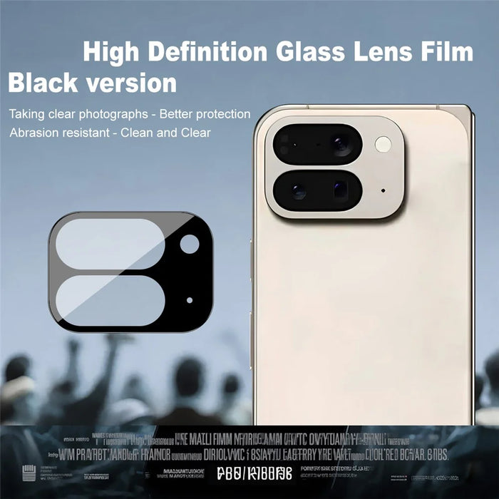 IMAK For Google Pixel 10 Pro Fold Camera Lens Protector Tempered Glass HD Clear Lens Film (Black Version) - 3
