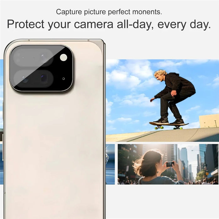IMAK For Google Pixel 10 Pro Fold Camera Lens Protector Tempered Glass HD Clear Lens Film (Black Version) - 6