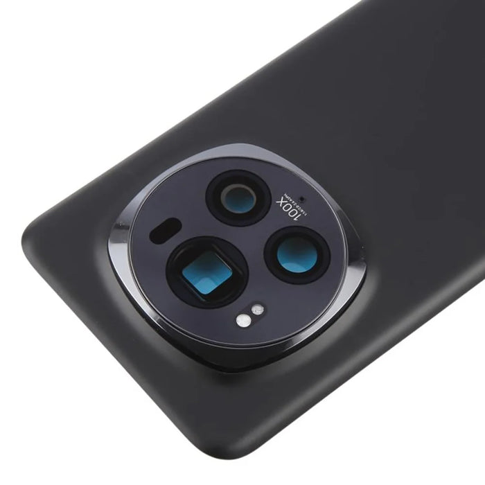 For Honor Magic6 Pro 5G OEM Battery Housing with Camera Lens Cover Replacement Part - Black - 5