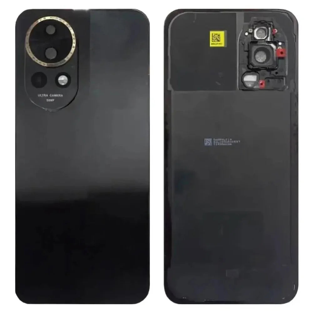 For Huawei nova 13 5G OEM Battery Housing with Camera Lens Cover - Black - 1