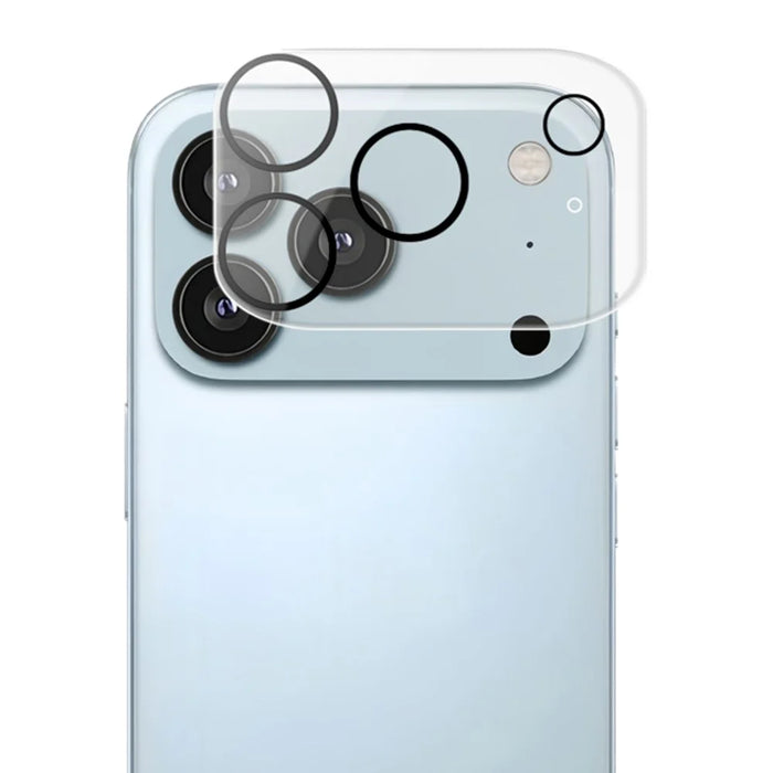 MOCOLO For iPhone 17 Pro Max Camera Lens Protector Silk Printing Tempered Glass Lens Film Night Circle Design - 1
