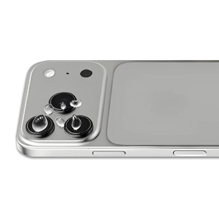 MOCOLO For iPhone 17 Pro Max Camera Lens Protector Silk Printing Tempered Glass Lens Film Night Circle Design - 3