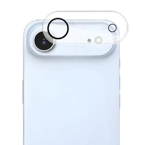 MOCOLO For iPhone Air Camera Lens Protector Silk Printing Tempered Glass Lens Film Night Circle Design - 1