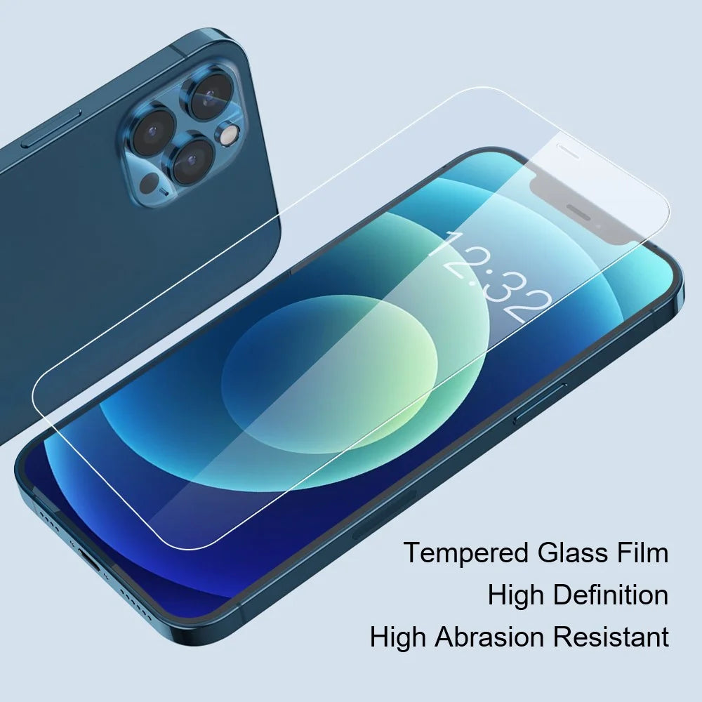 AMORUS 2Pcs For iPhone 18 Pro / 17 Pro Screen Protector HD Tempered Glass Film Anti-Scratch - 5