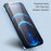 AMORUS For iPhone Air Screen Protector Tempered Glass Film Case-Friendly, HD Clear - 4