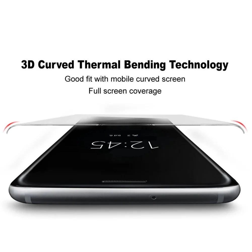 IMAK For vivo iQOO Z10R 5G Screen Protector 3D Curved Edge Tempered Glass Film (Fingerprint Unlock) - 5
