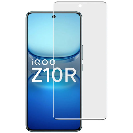 IMAK For vivo iQOO Z10R 5G Screen Protector 3D Curved Tempered Glass Film (No Edge Version) (Fingerprint Unlock) - 1