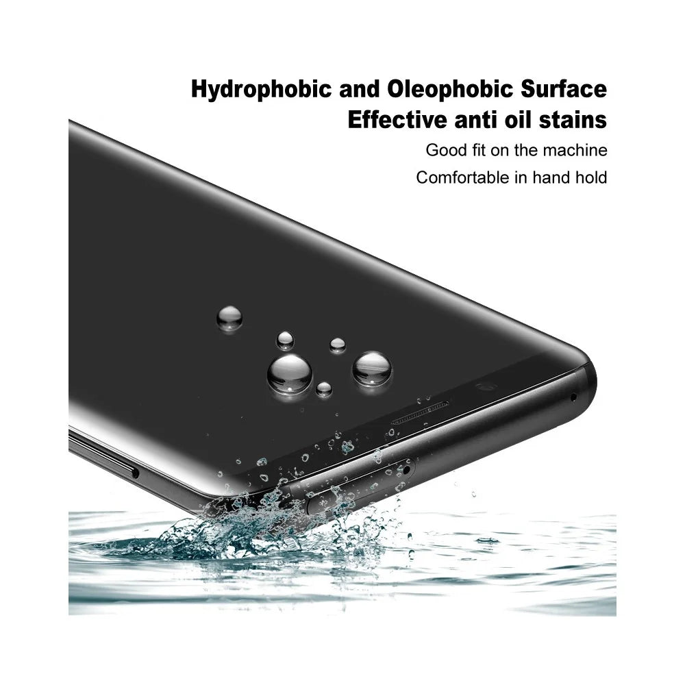 IMAK For vivo V60 5G Screen Protector 3D Curved Tempered Glass Film (No Edge Version) (Fingerprint Unlock) - 7