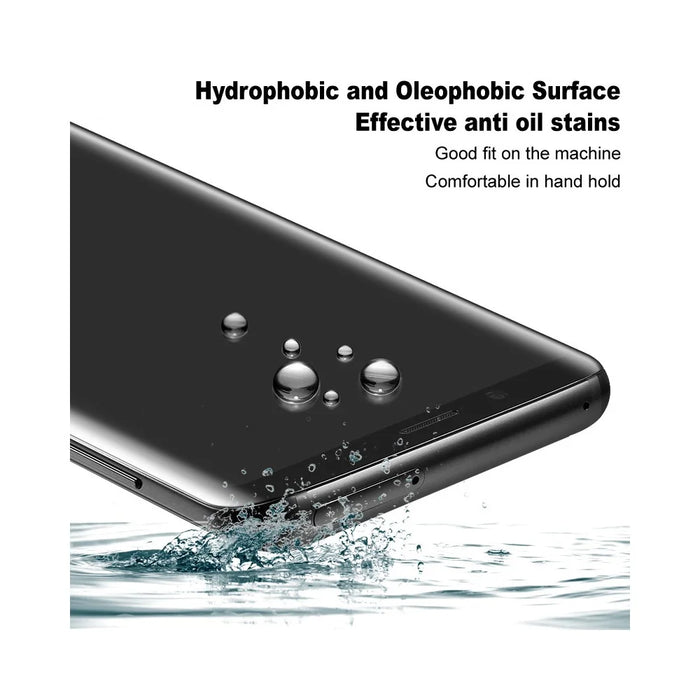 IMAK For vivo V60 5G Screen Protector 3D Curved Tempered Glass Film (No Edge Version) (Fingerprint Unlock) - 7