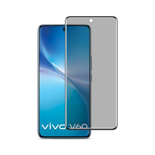 IMAK For vivo V60 5G Anti Spy Screen Protector Full Cover Tempered Glass Film - 1
