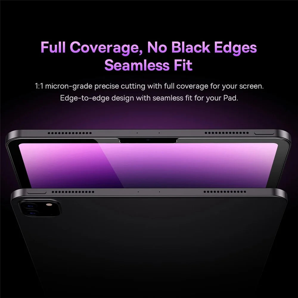 BASEUS for iPad mini 4 / iPad mini (2019) 7.9 inch Anti-Fingerprint 0.3mm Clear Screen Protector 9H Hardness Anti-Scratch Full Cover Crystal Tempered Glass Film - 4