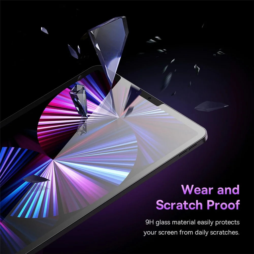 BASEUS for iPad mini 4 / iPad mini (2019) 7.9 inch Anti-Fingerprint 0.3mm Clear Screen Protector 9H Hardness Anti-Scratch Full Cover Crystal Tempered Glass Film - 6