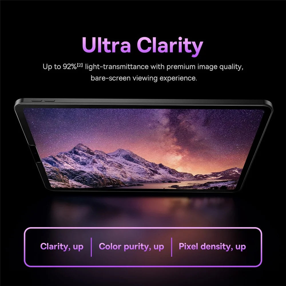BASEUS for iPad mini 4 / iPad mini (2019) 7.9 inch Anti-Fingerprint 0.3mm Clear Screen Protector 9H Hardness Anti-Scratch Full Cover Crystal Tempered Glass Film - 7