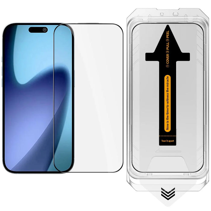 RURIHAI For iPhone Air Screen Protector HD Clear High Aluminium-Silicon Glass Film with Alignment Tool - 1