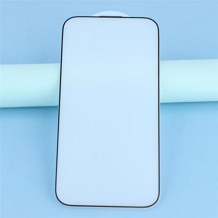 For iPhone 17 Pro Max Screen Protector Anti Fingerprint Matte Tempered Glass Film Silk Printing with Dust Mesh - 3