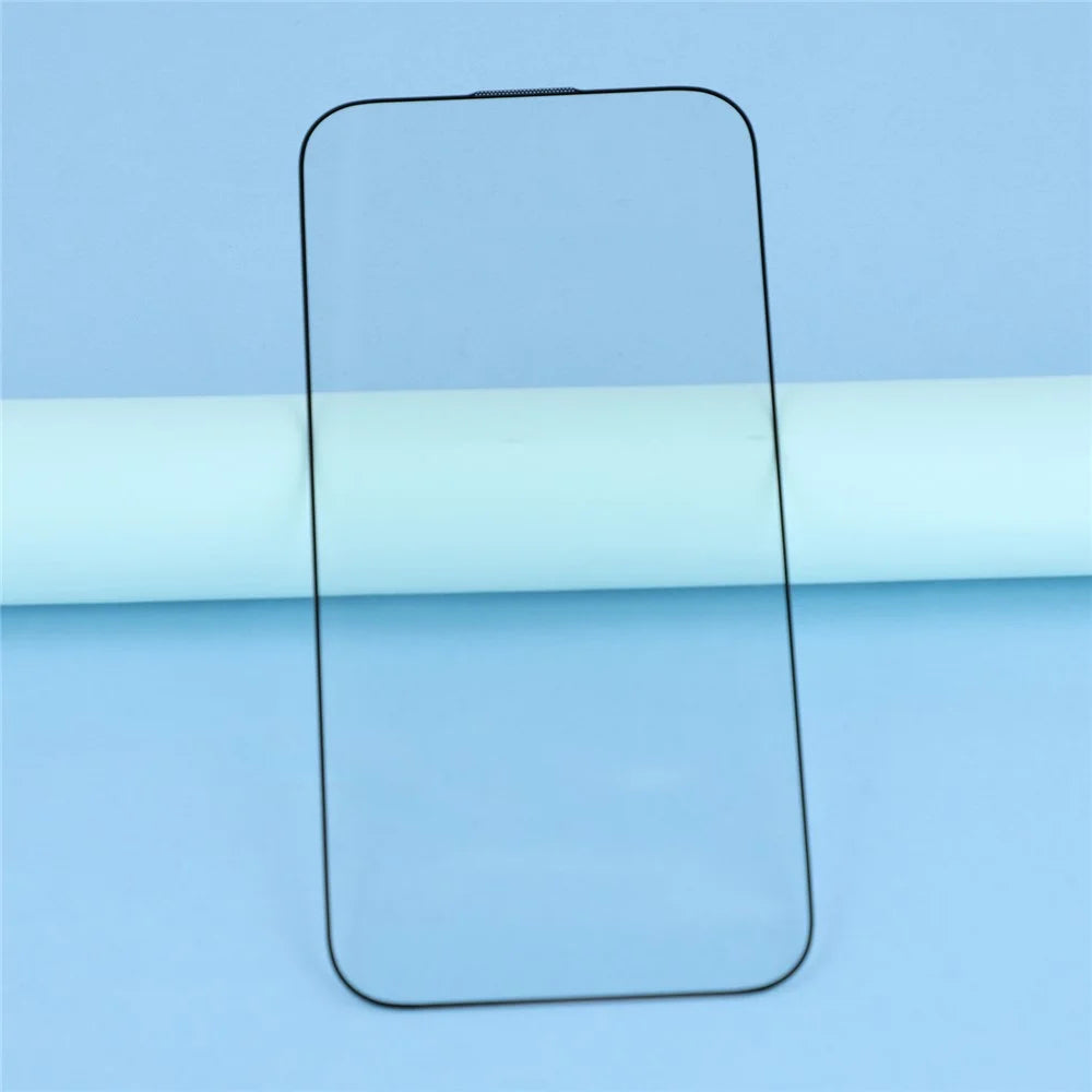 For iPhone 17 Pro Screen Protector Anti Fingerprint Matte Tempered Glass Film Silk Printing with Dust Mesh - 5