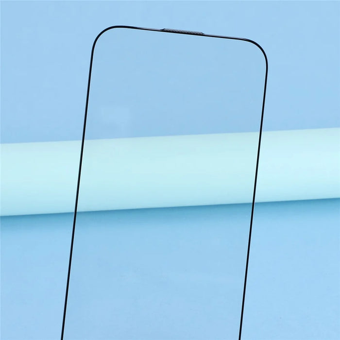 For iPhone Air Screen Protector Silk Printing Full Cover Full Glue Tempered Glass Film with Dust Mesh - 4