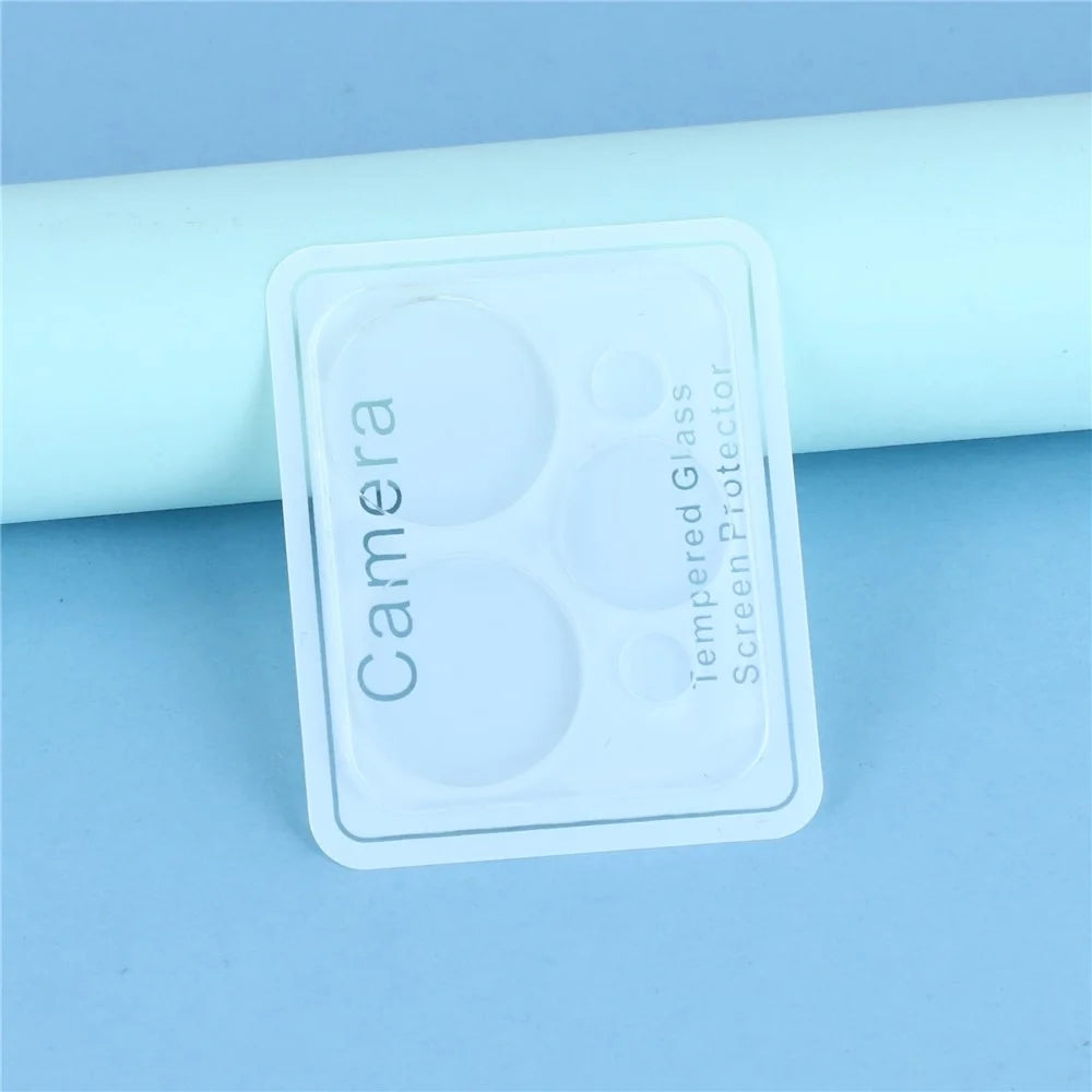 2Pcs For Realme 15 5G Camera Lens Protector 3D Arc Edge Anti-Scratch Tempered Glass Lens Film - Transparent - 3
