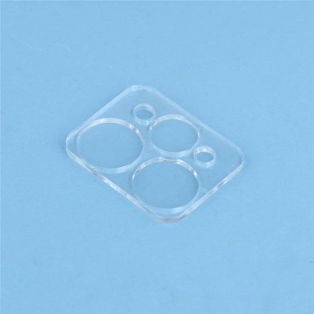 2Pcs For Realme 15 5G Camera Lens Protector 3D Arc Edge Anti-Scratch Tempered Glass Lens Film - Transparent - 5