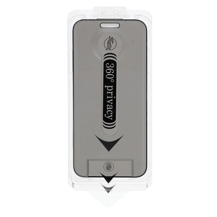 For iPhone Air Anti Spy Privacy Screen Protector High Aluminium-silicon Glass Film with Easy Installation Tool - 2