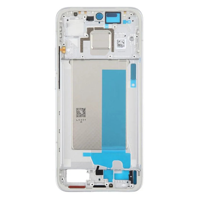 For Xiaomi Poco F7 5G / Redmi Turbo 4 Pro 5G Middle Plate Frame Repair Part (A-Side) (without Logo) - Silver - 2