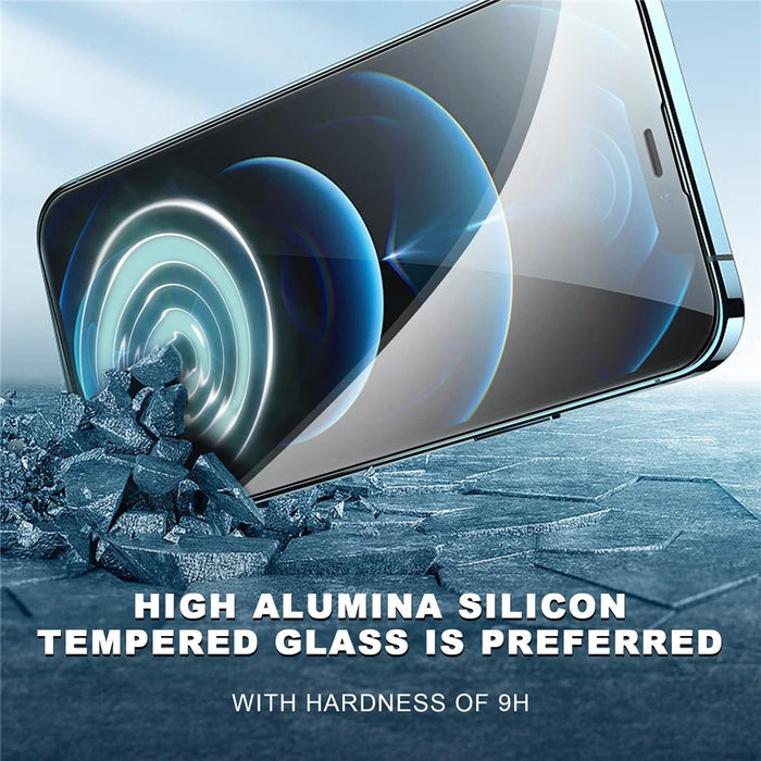 YOVOE For iPhone 17 Pro Screen Protector Silk Printing HD Tempered Glass Film with Installation Tool - 6