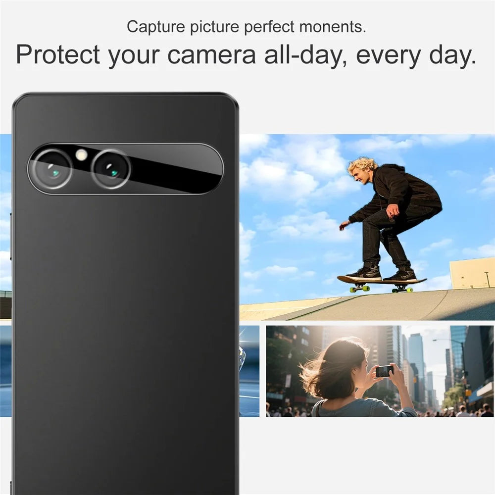 IMAK For Sony Xperia 10 VII Camera Lens Protector Tempered Glass HD Clear Lens Film (Black Version) - 6