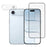 For iPhone Air Screen Protector Silk Printing Full Glue Tempered Glass Screen Film with Camera Lens Film - 1