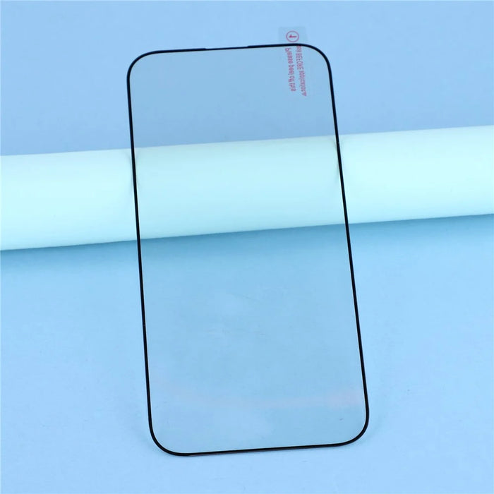 For iPhone Air Screen Protector Silk Printing Full Glue Tempered Glass Screen Film with Camera Lens Film - 5