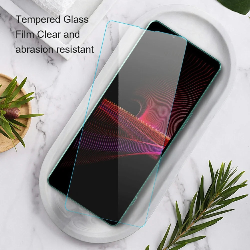 AMORUS For Sony Xperia 10 VII Front Screen Protector 2.5D Arc Edge 9H High Aluminum-Silicon Glass Film - 7