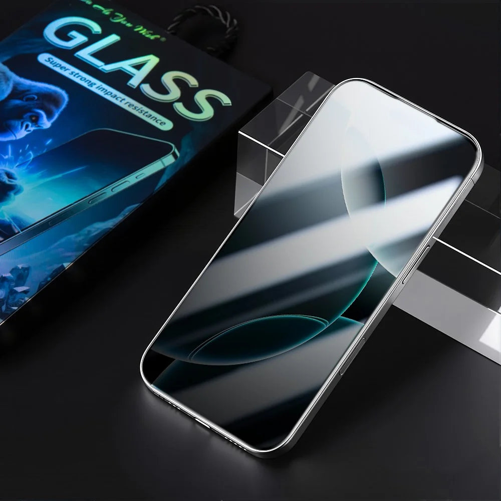 DO AS YOU WISH For iPhone 15 Screen Protector Silk Printing Full Glue High Aluminum-silicon Glass Film - 7