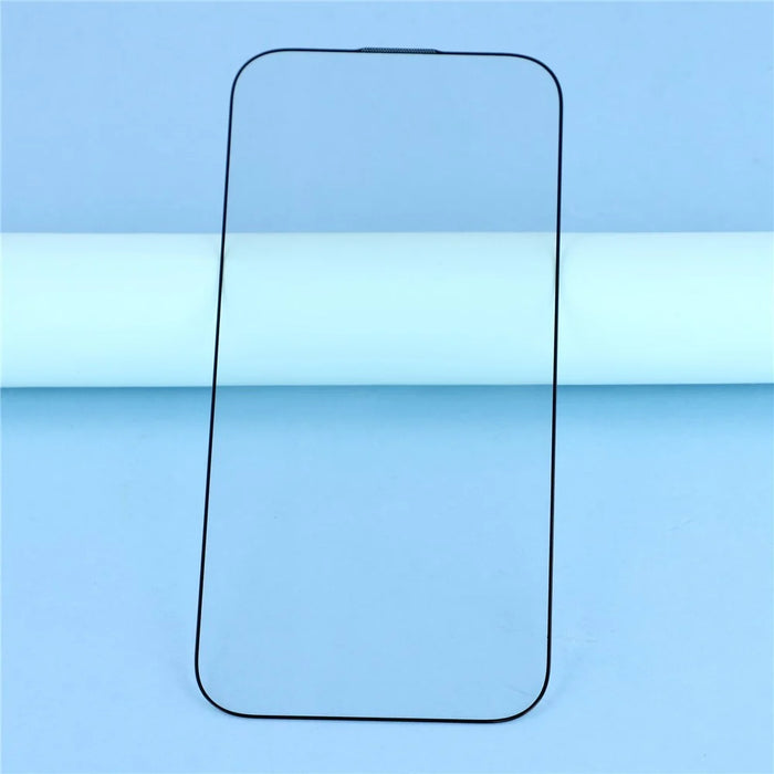For iPhone 18 Pro Max / 17 Pro Max Matte Screen Protector Black Edge Silk Printing Tempered Glass Film with Dust Mesh - 4