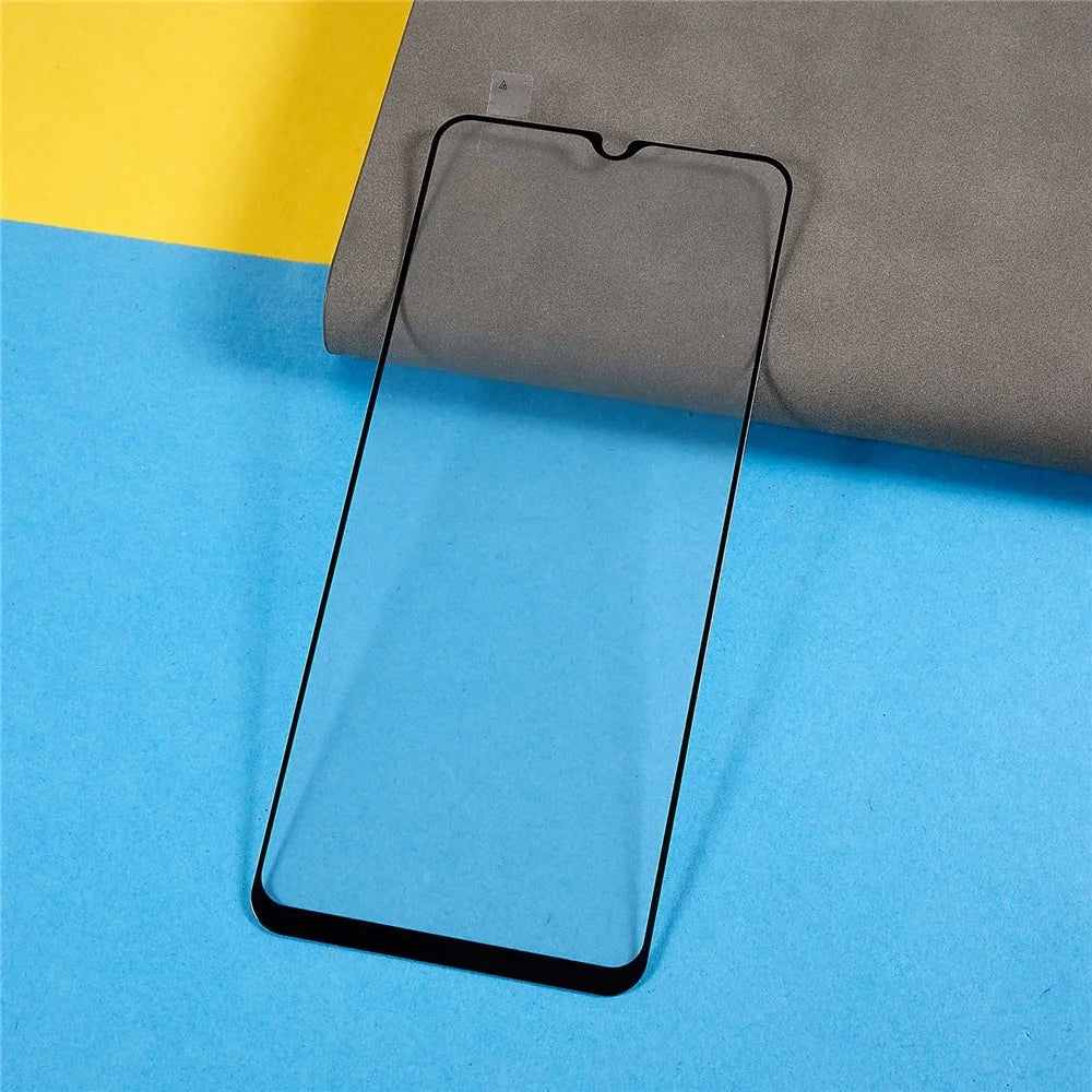 For Oppo A17 4G / A17k 4G Full Glue Silk Printing Scratch Resistant Tempered Glass Film Ultra Clear Full Coverage Screen Protector - 3