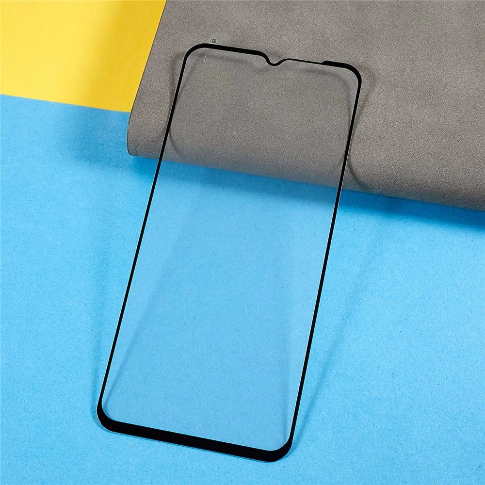 For Honor X6 4G Full Glue Silk Printing Anti-scratch Tempered Glass Film Anti-explosion HD Full Coverage Screen Protector - 3