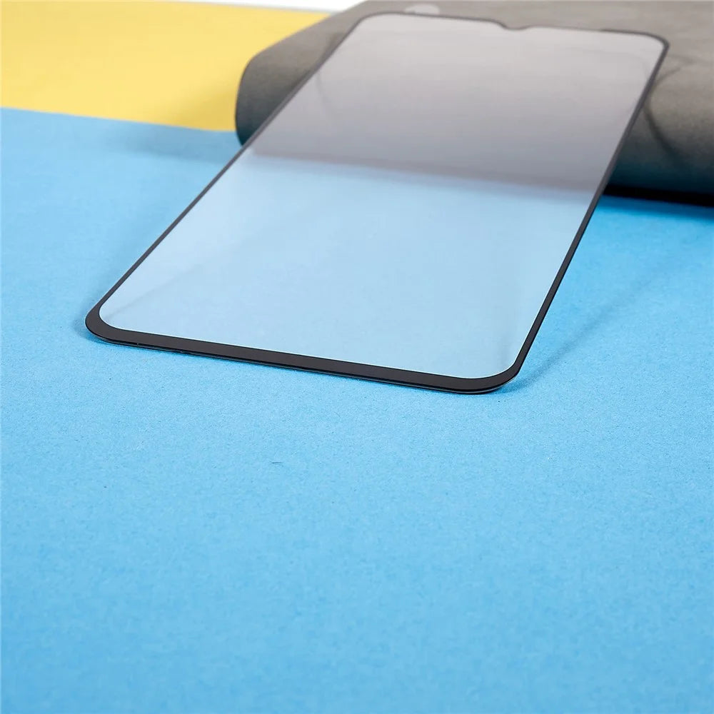 For Honor X6 4G Full Glue Silk Printing Anti-scratch Tempered Glass Film Anti-explosion HD Full Coverage Screen Protector - 5