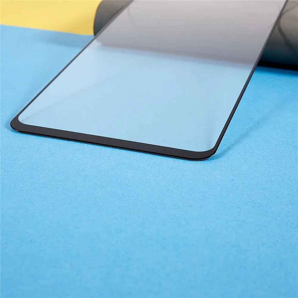 For Oppo A57s 4G / A57 4G Ultra Clear Silk Printing Anti-scratch Tempered Glass Cover Film Full Glue Full Coverage Screen Protector - 5
