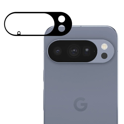 For Google Pixel 10 Pro Tempered Glass Lens Protector Black Silk Printing Camera Lens Film - 1