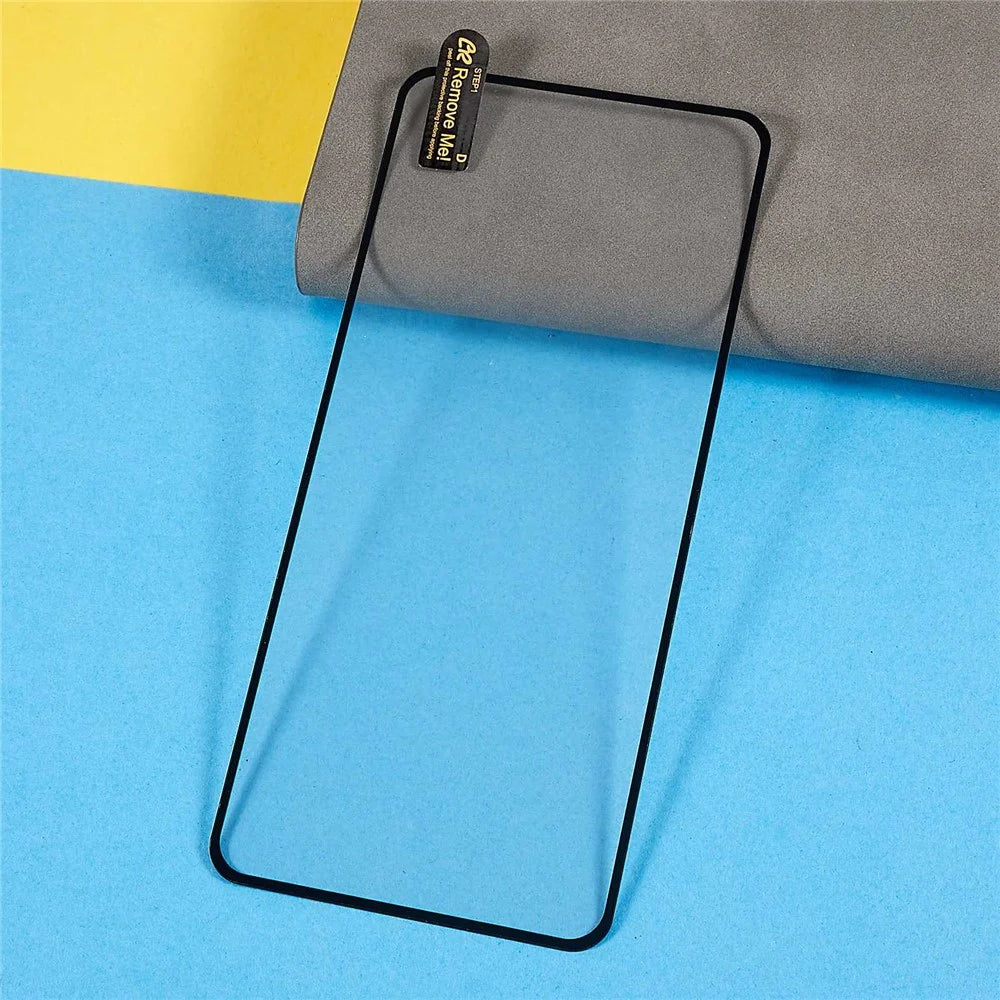 For Motorola Moto G72 4G Ultra Clear Anti-explosion Tempered Glass Film Full Glue Silk Printing Full Screen Protector - 6