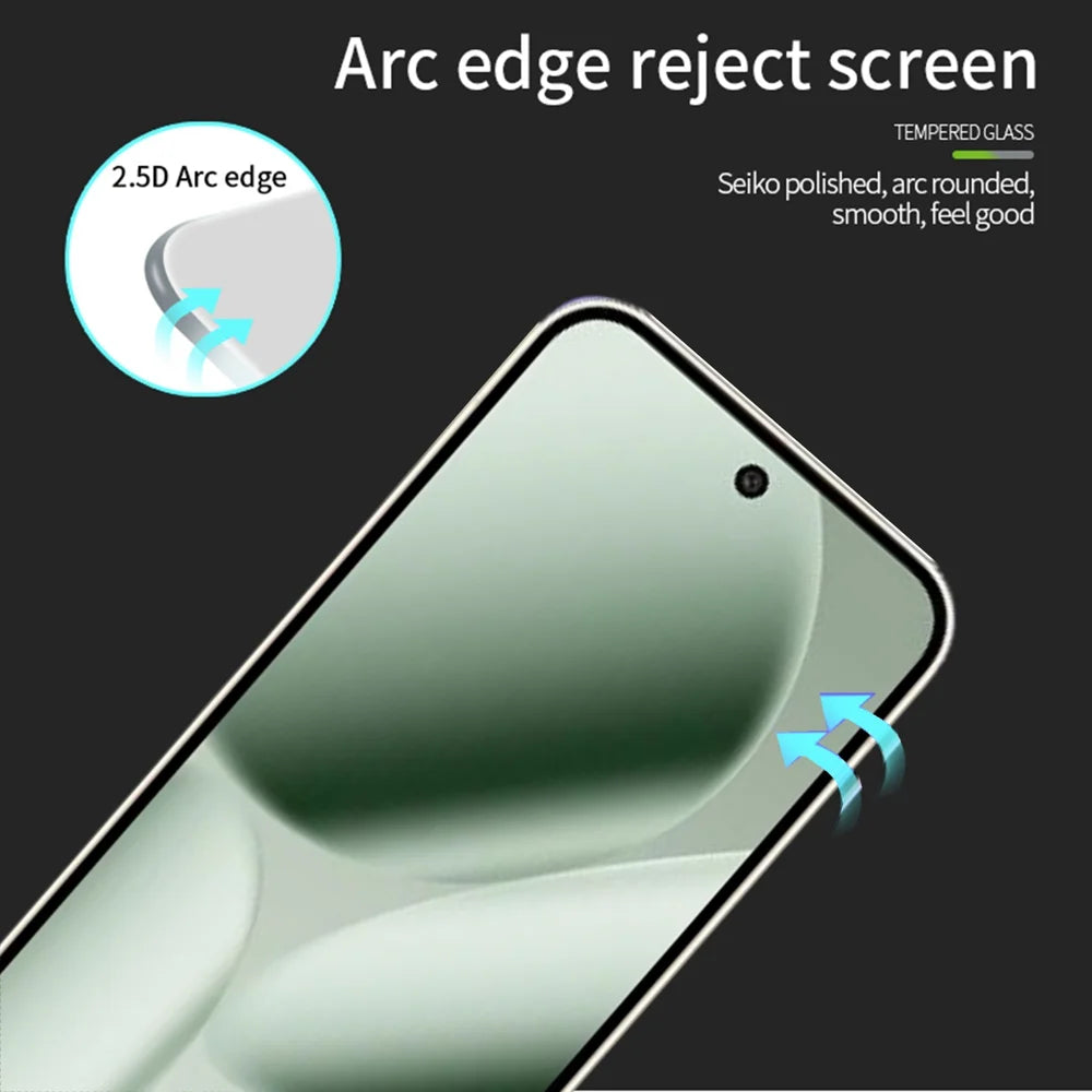 PINWUYO For Google Pixel 10 Pro XL Tempered Glass Film  JK Series-2 9H Full Screen Protector - Black - 2
