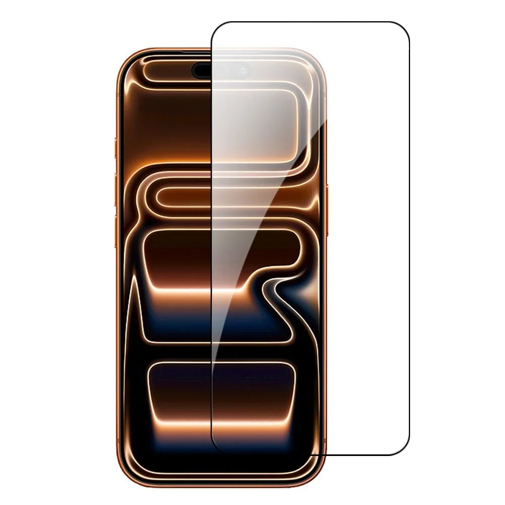 COTECI For iPhone 17 Pro Max Full Screen Protector HD Silk Printing Anti Fingerprint Tempered Glass Film - 1