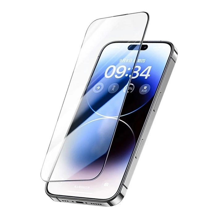COTECI For iPhone 17 Pro Max Full Screen Protector HD Silk Printing Anti Fingerprint Tempered Glass Film - 3