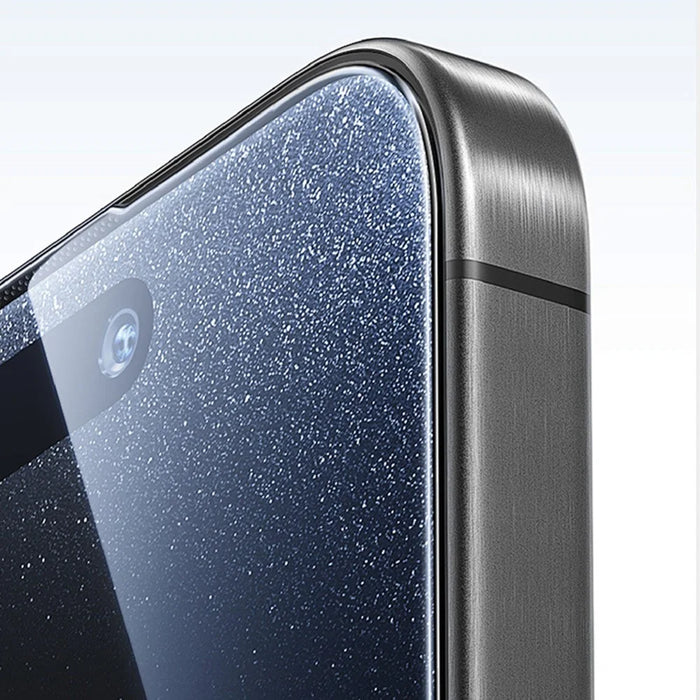 COTECI For iPhone 17 Pro Max Full Screen Protector HD Silk Printing Anti Fingerprint Tempered Glass Film - 4