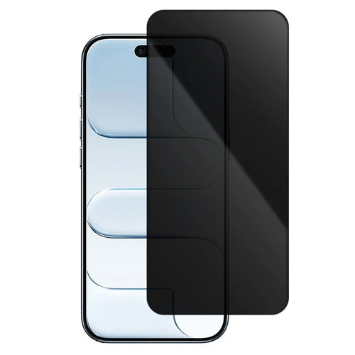 COTECI For iPhone Air Full Screen Protector HD Silk Printing Anti Spy Tempered Glass Film - 1