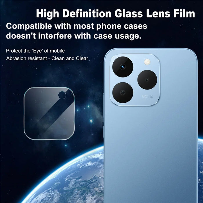 IMAK For Realme 15T 5G Camera Lens Protector Slim Tempered Glass Lens Film - 3