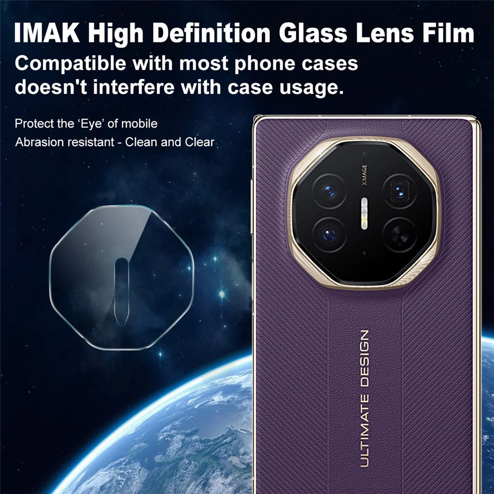 IMAK For Huawei Mate XTs Ultimate Camera Lens Protector Slim Tempered Glass Lens Film - 3