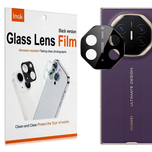 IMAK For Huawei Mate XTs Ultimate Camera Lens Protector Tempered Glass HD Clear Lens Film (Black Version) - 1