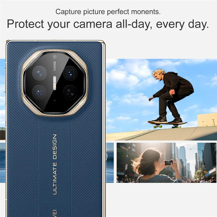 IMAK For Huawei Mate XTs Ultimate Camera Lens Protector Tempered Glass HD Clear Lens Film (Black Version) - 6