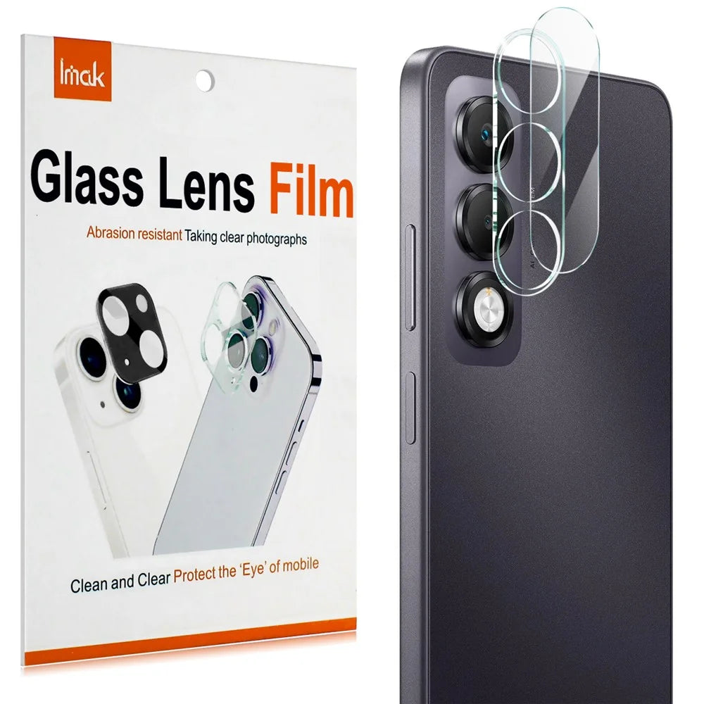 IMAK For Oppo A5i Pro 4G Tempered Glass Camera Lens Protector + Acrylic Lens Cap - 1